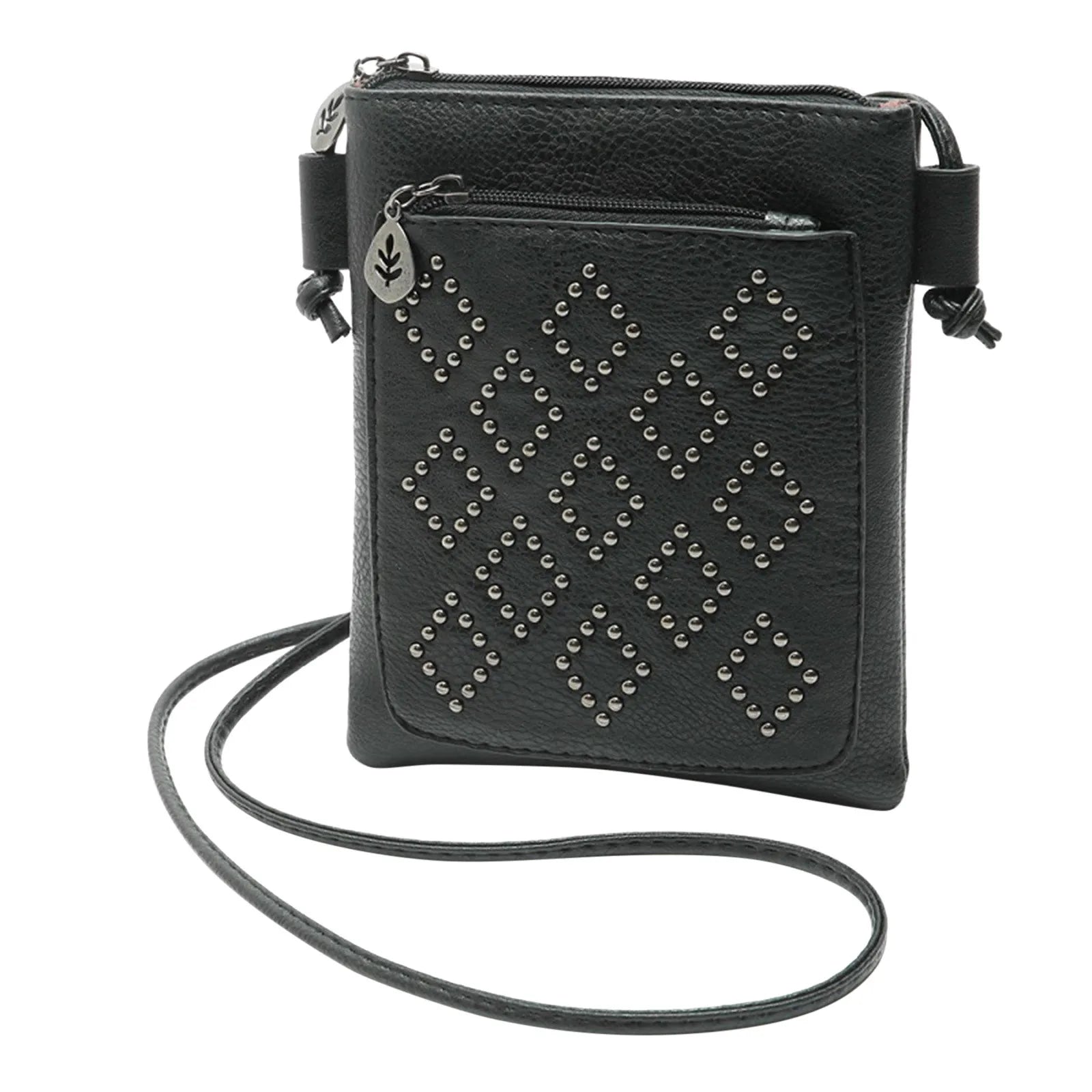 Casual Leather Mobile Shoulder Bag for Women