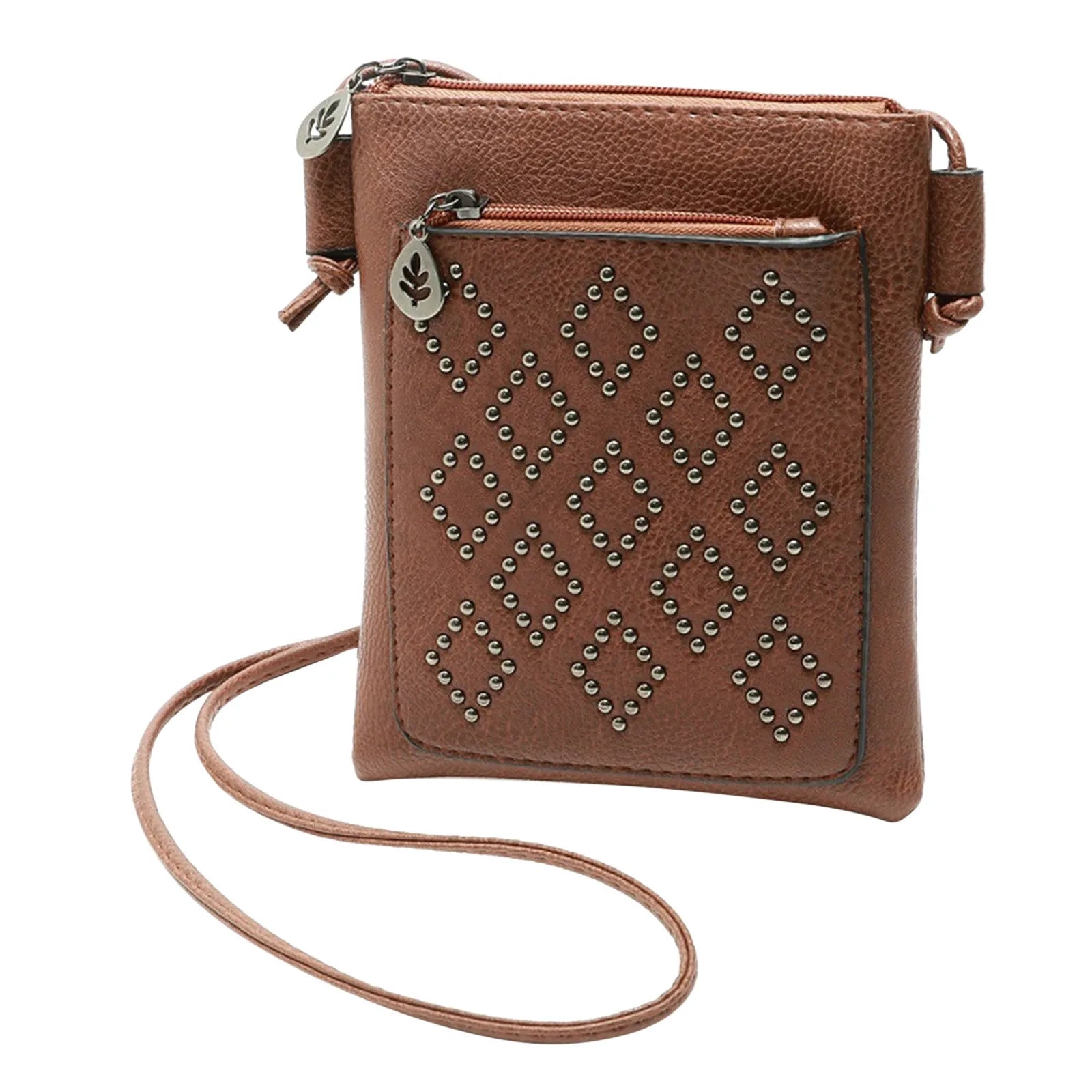 Casual Leather Mobile Shoulder Bag for Women