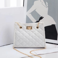 Women's Crossbody Money Bag Checkered Satchel Casual Shoulder Bag