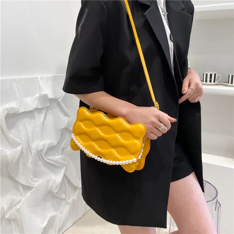 Women Crossbody Bag Lady Hit PU Leather Shoulder Bag