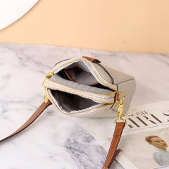 Women's Small Cow Leather Shoulder Bag Crossbody Phone Purse