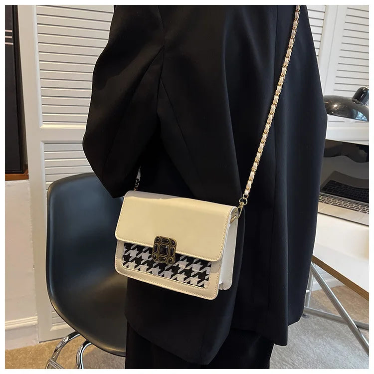 Small Square Bag Bucket Crossbody Handbag