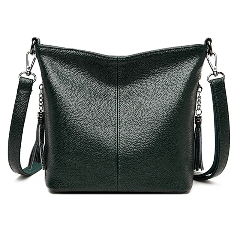 Tassel Shoulder Bag PU Leather Crossbody Bags Summer Bolsa Feminina