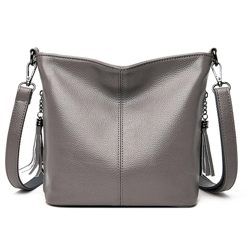 Tassel Shoulder Bag PU Leather Crossbody Bags Summer Bolsa Feminina