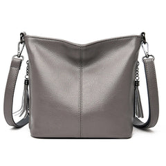 Tassel Shoulder Bag PU Leather Crossbody Bags Summer Bolsa Feminina