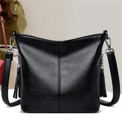 Tassel Shoulder Bag PU Leather Crossbody Bags Summer Bolsa Feminina
