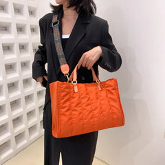 Women's Large Capacity Shoulder Bag Winter Crossbody Handbag