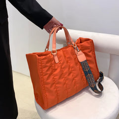 Women's Large Capacity Shoulder Bag Winter Crossbody Handbag