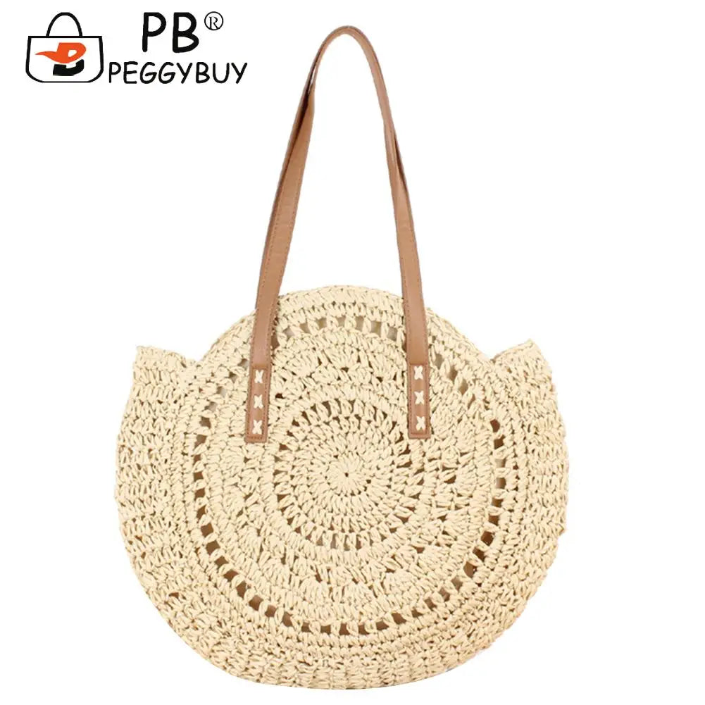 Women's Totes Bag Large Straw Woven Shoulder Handbag