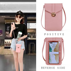 Women's Touch Screen Phone Purse Wallet Shoulder Bag