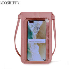 Women's Touch Screen Phone Purse Wallet Shoulder Bag