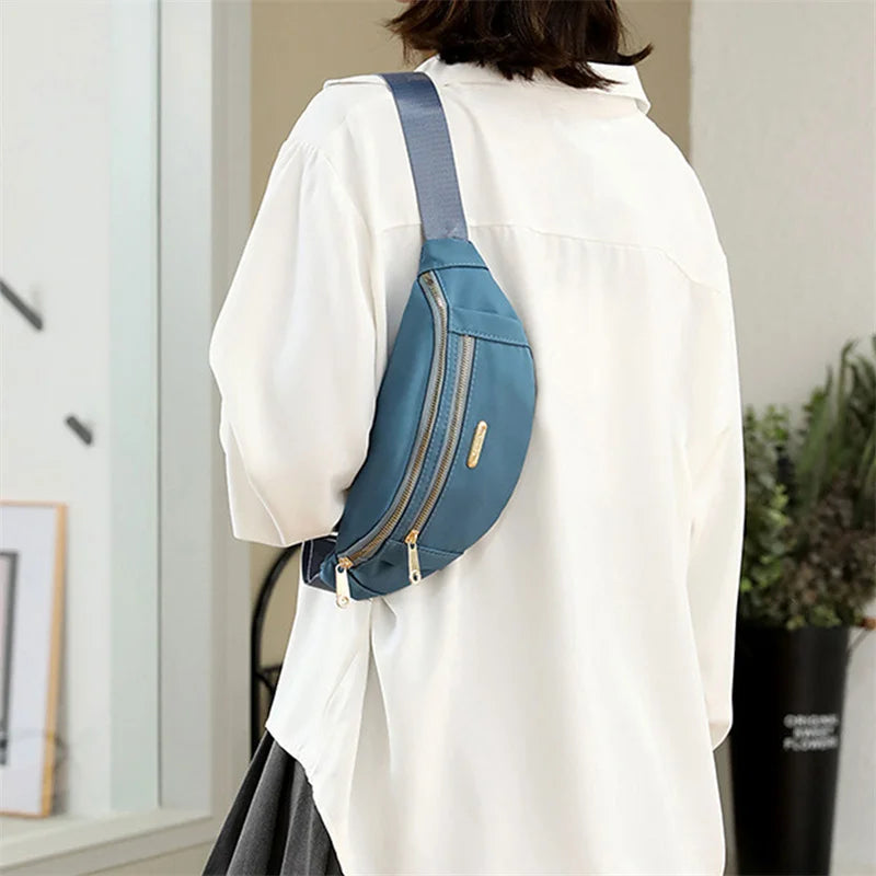 Women's Travel Belt Bag Crossbody Money Pouch