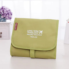 Travel Cosmetic Bag Toiletries Storage Foldable Polyester Nasal Washer B