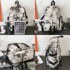 Nylon Backpack Laptop Book School Bag Women Backpacks
