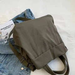 Women's Waterproof Nylon Crossbody Shoulder Bag