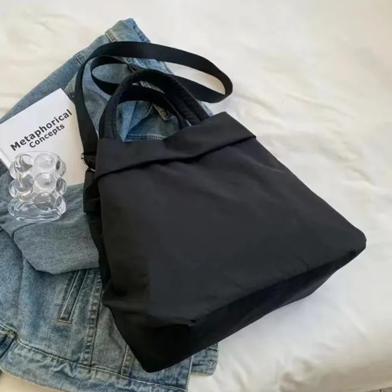 Waterproof Nylon Crossbody Shoulder Bag Women's Tote Bag