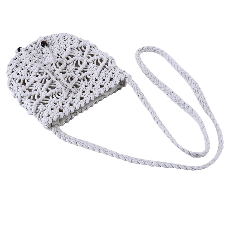 Woven Straw Bag Clutch Bohemian Beach Handbag
