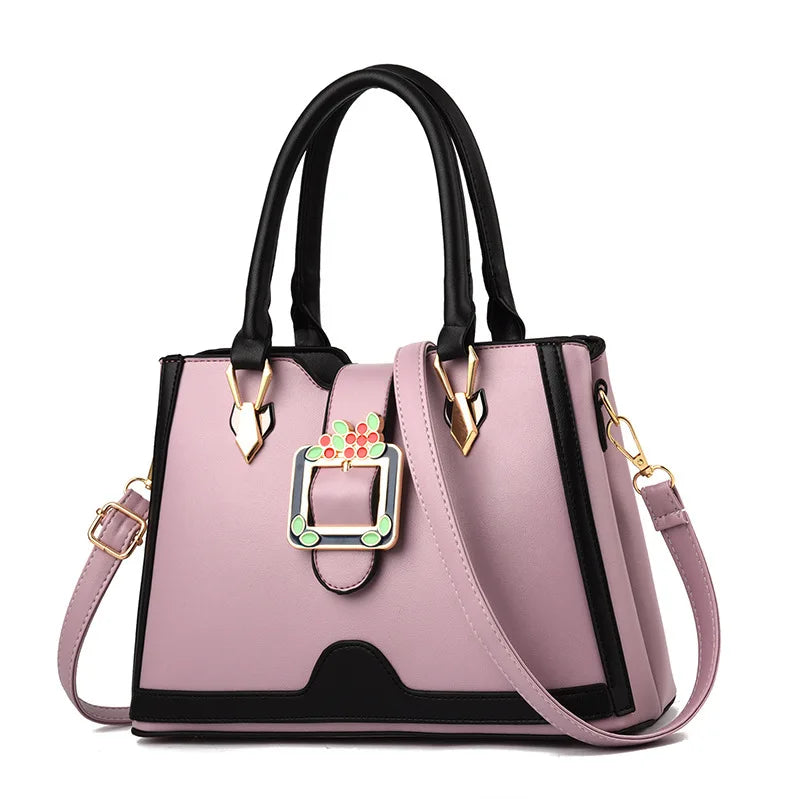 PU Leather Women's Shoulder Bag Solid Big Bag