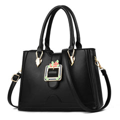 PU Leather Women's Shoulder Bag Solid Big Bag