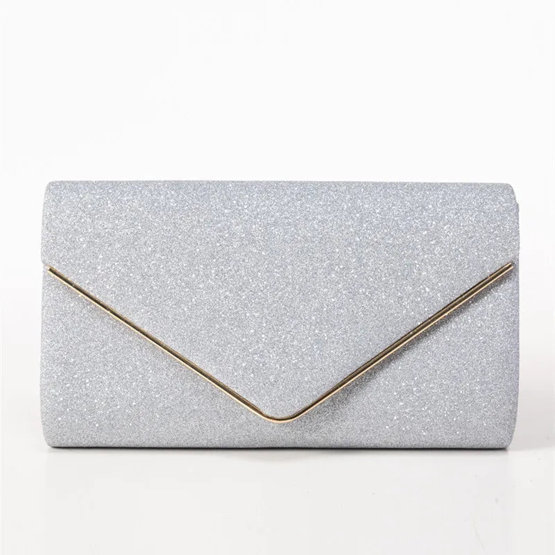 Sequined Clutch Wallet for Women