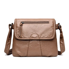Large Capacity Zipper Shoulder Bag for Women