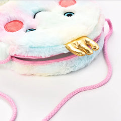 Plush Octopus One-Shoulder Messenger Bag - Winter Warm Chain Handbag