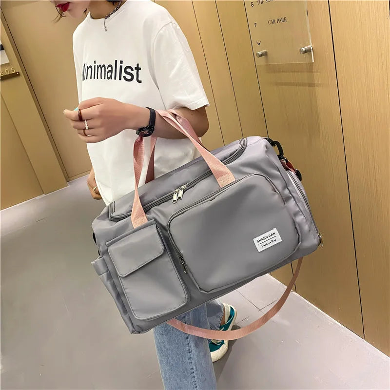 Ladsoul Multifunctional Waterproof Shoulder Bag for Women