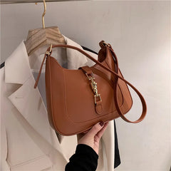 Ladsoul Women's Underarm Bag Western Style Handbag Shoulder Bag