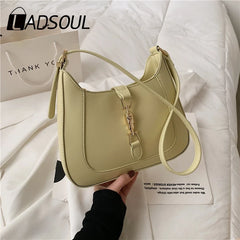 Ladsoul Women's Underarm Bag Western Style Handbag Shoulder Bag