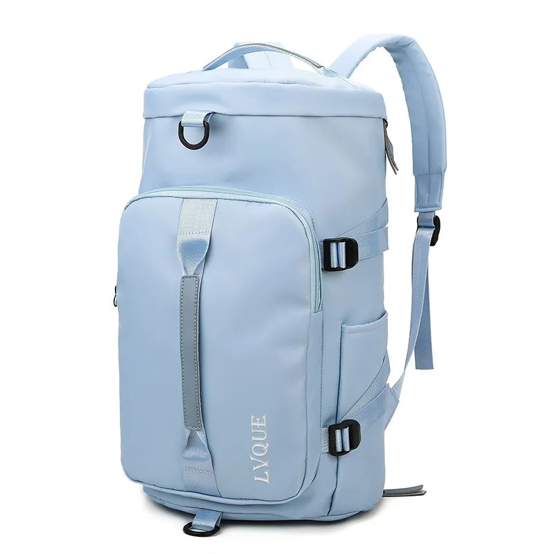 Ladsoul Large Capacity Printed Beach Travel Backpack Women's Bag