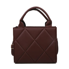 Plaid Shoulder Bag PU Crossbody Hand Bags Handbags and Purses