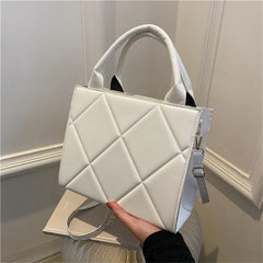 Plaid Shoulder Bag PU Crossbody Hand Bags Handbags and Purses