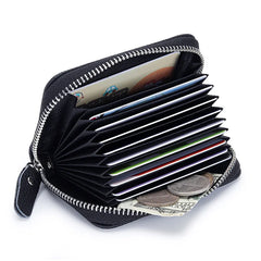 Lady Card Purse Zipper Card Wallet ID Card Case Holder Lady Coin Purse