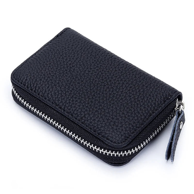 Lady Card Purse Zipper Card Wallet ID Card Case Holder Lady Coin Purse