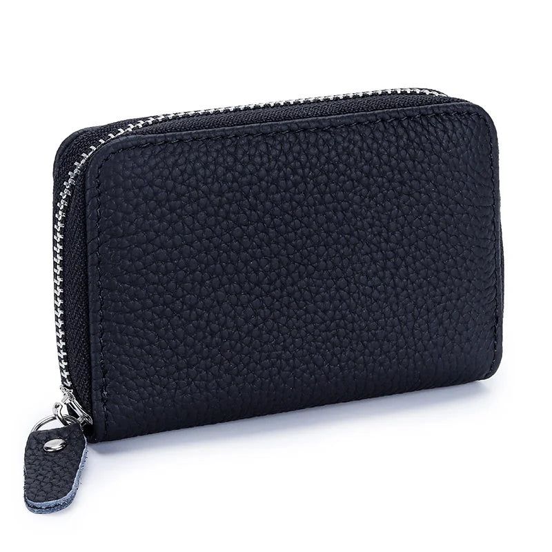 Lady Card Purse Zipper Card Wallet ID Card Case Holder Lady Coin Purse