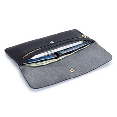 Lady Clutch Long Leather Handbag Wallet Mobile Phone Pocket Woman's Small Purse