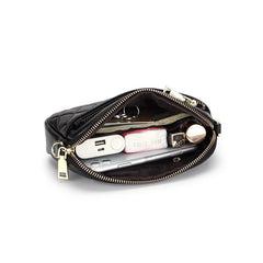 Lady Flap Bag Leather Crossbody Clutch Handbag