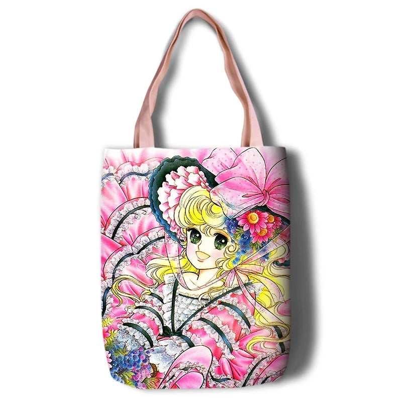 Lady Georgie Cartoon Shoulder Shopper Handbag Women Satchel Bag