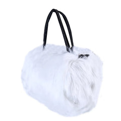 Women's Faux Rabbit Fur Handbag Shoulder Messenger Bag