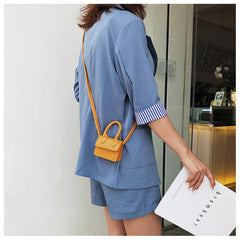 Embroidered Mini Crossbody Bag for Women Sweet Purses Girls Messenger Bags