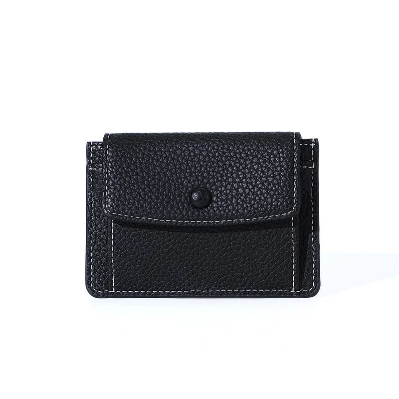 Lady Purse Short Wallet Leather Purse Ladies Card Bag Clutch Female Purse