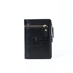 Women's Short Zipper Wallet Card Coin Purse