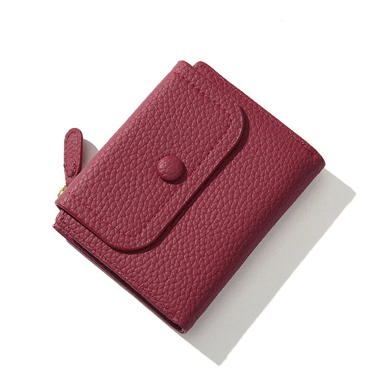 Lady Short Purse Women's Wallet Short Student Wallet