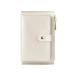 Lady Short Wallet PU Leather Clutch Bags Card Holder