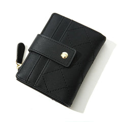 Lady Short Wallets For Women PU Leather Female Purses Card Holder Wallet