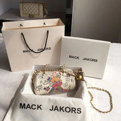 Women's Chain Shoulder Bag Small Square Handbag for Phone