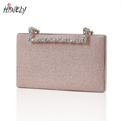 Glitter Party Dinner Bag Diamond Ornaments Bridal Small Square Bag