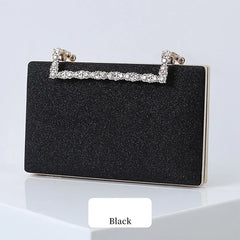 Glitter Party Dinner Bag Diamond Ornaments Bridal Small Square Bag
