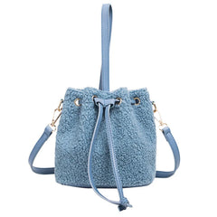 Lamb Wool Small Crossbody Bags for Women Shoulder Bag Ladies Handbag