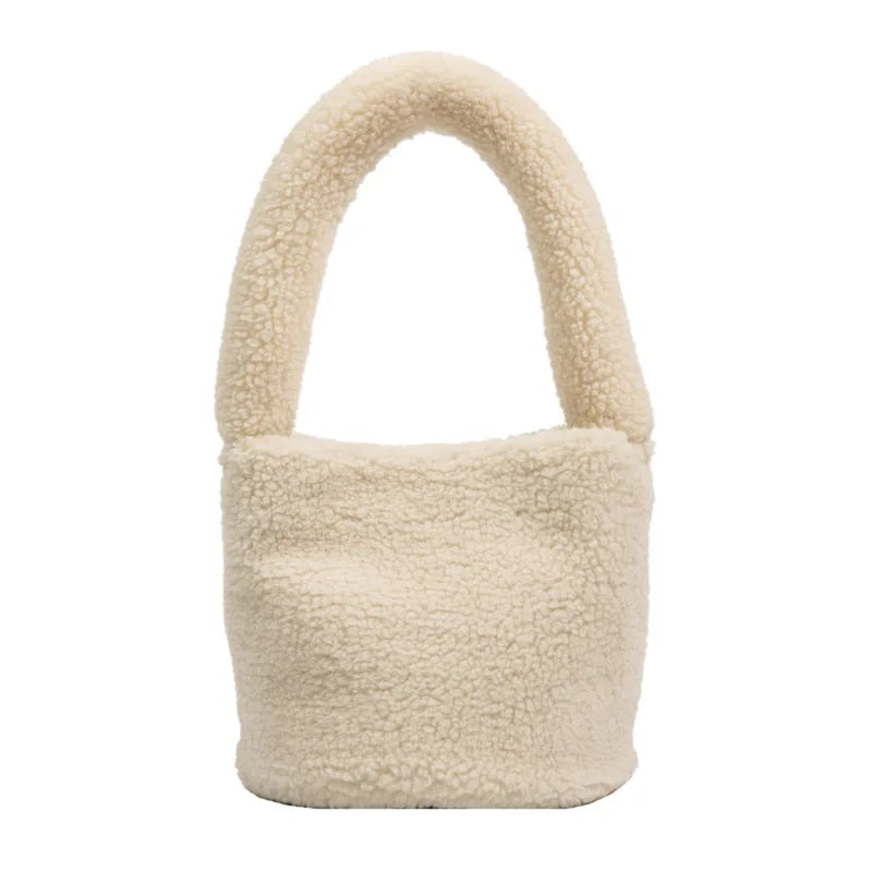 Lambhair Handbag And Purse Women Top-handle Bag Hot Winter Small Shopping Tote